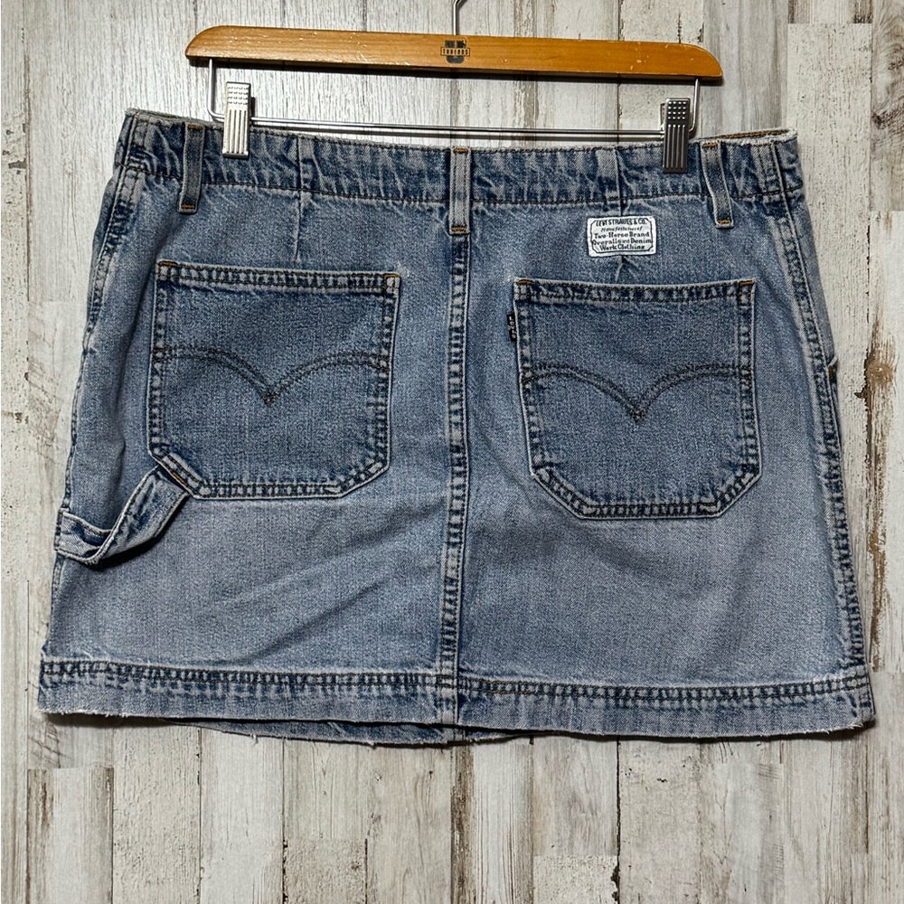 Levi’s Vintage 1998 Denim Mini Skirt 12 JR